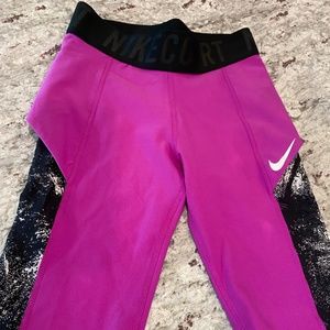 NIKE WOMEN'S NIKECOURT SHORT DRI-FIT PURPLE/BLACK/WHITE